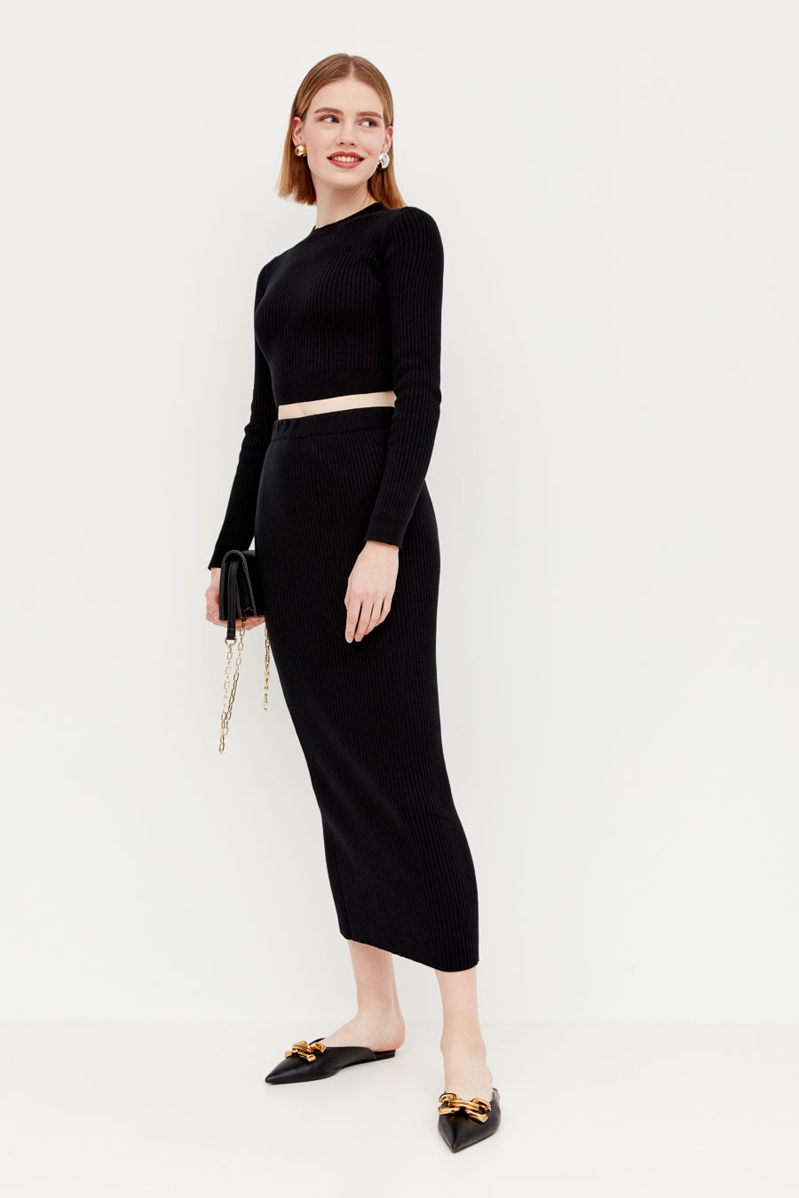  Юбка вязаная женская 52 792