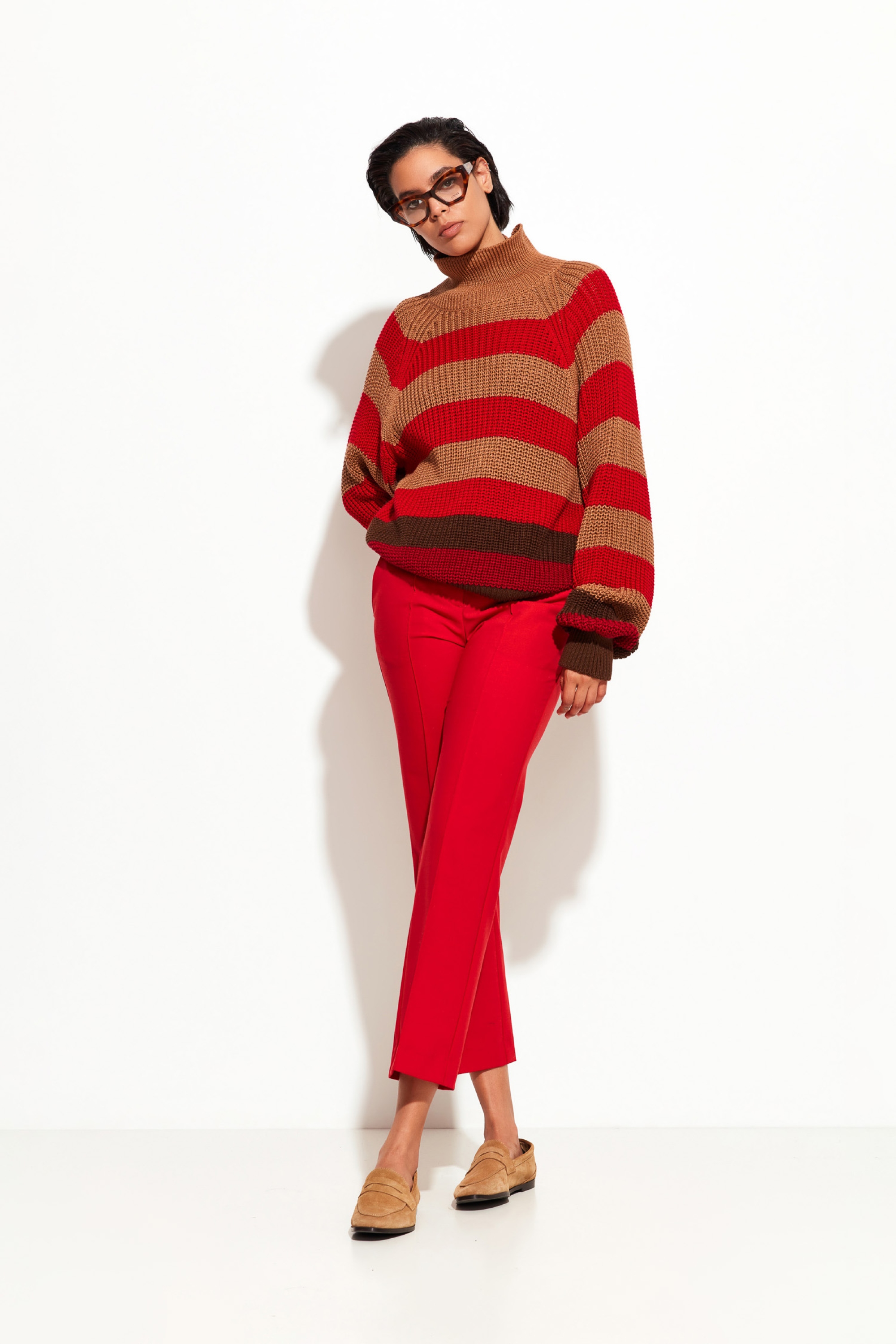  Свитер вязаный женский 55129